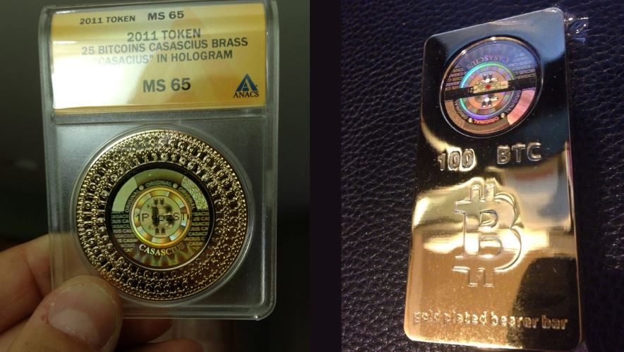 Bitcoin als collector's item: er zijn nog 20.900 Casascius coins in omloop