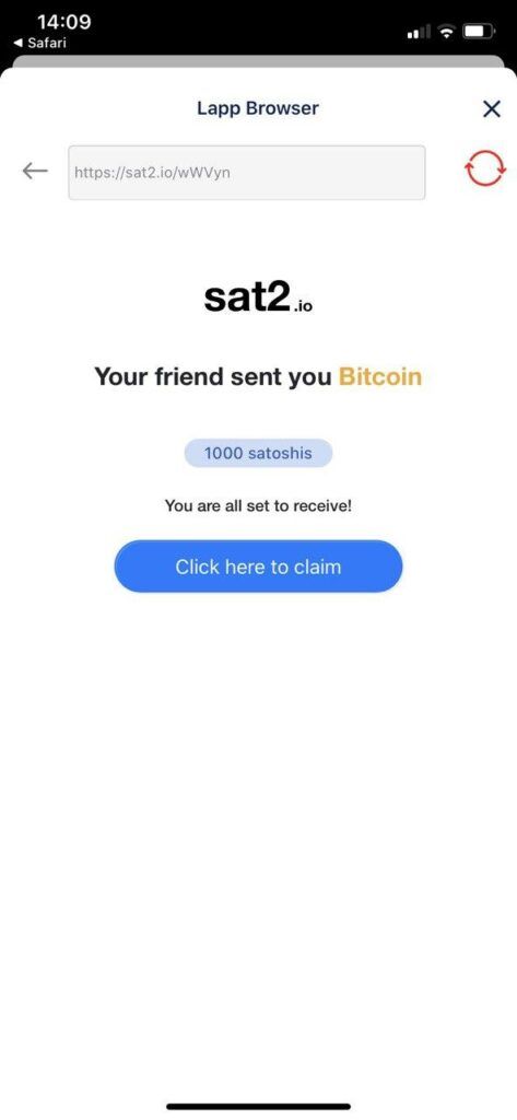 Bitcoin weggeven via SMS: stuur 'sats' naar iemands telefoonnummer