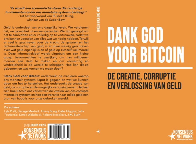 Dank God voor Bitcoin: een nieuw Nederlands boek in de voorverkoop