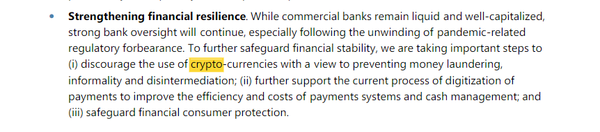 IMF roept Argentinië op om bitcoin gebruik te ontmoedigen