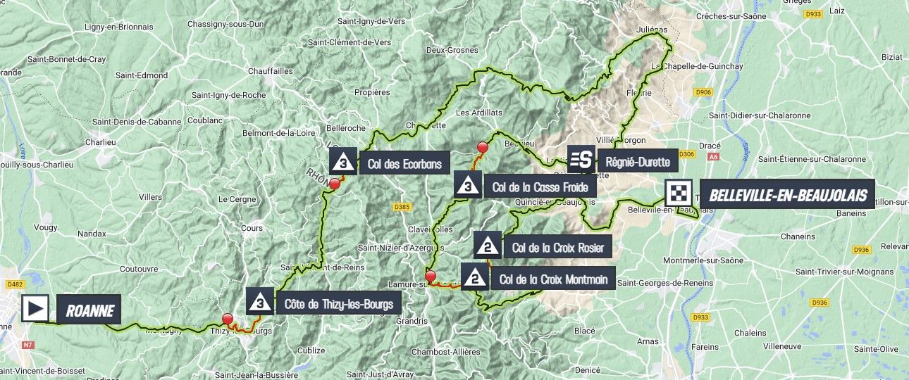PREVIEW Tour de France 2023 stage 12 Hilly day promises more
