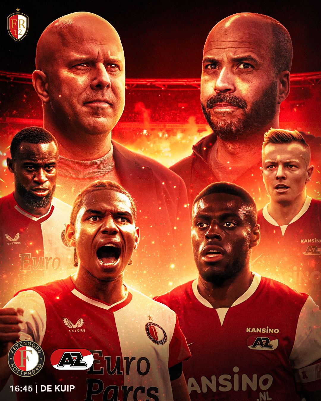 MATCHDAY! Feyenoord terug in De Kuip voor kraker tegen AZ FR12.nl