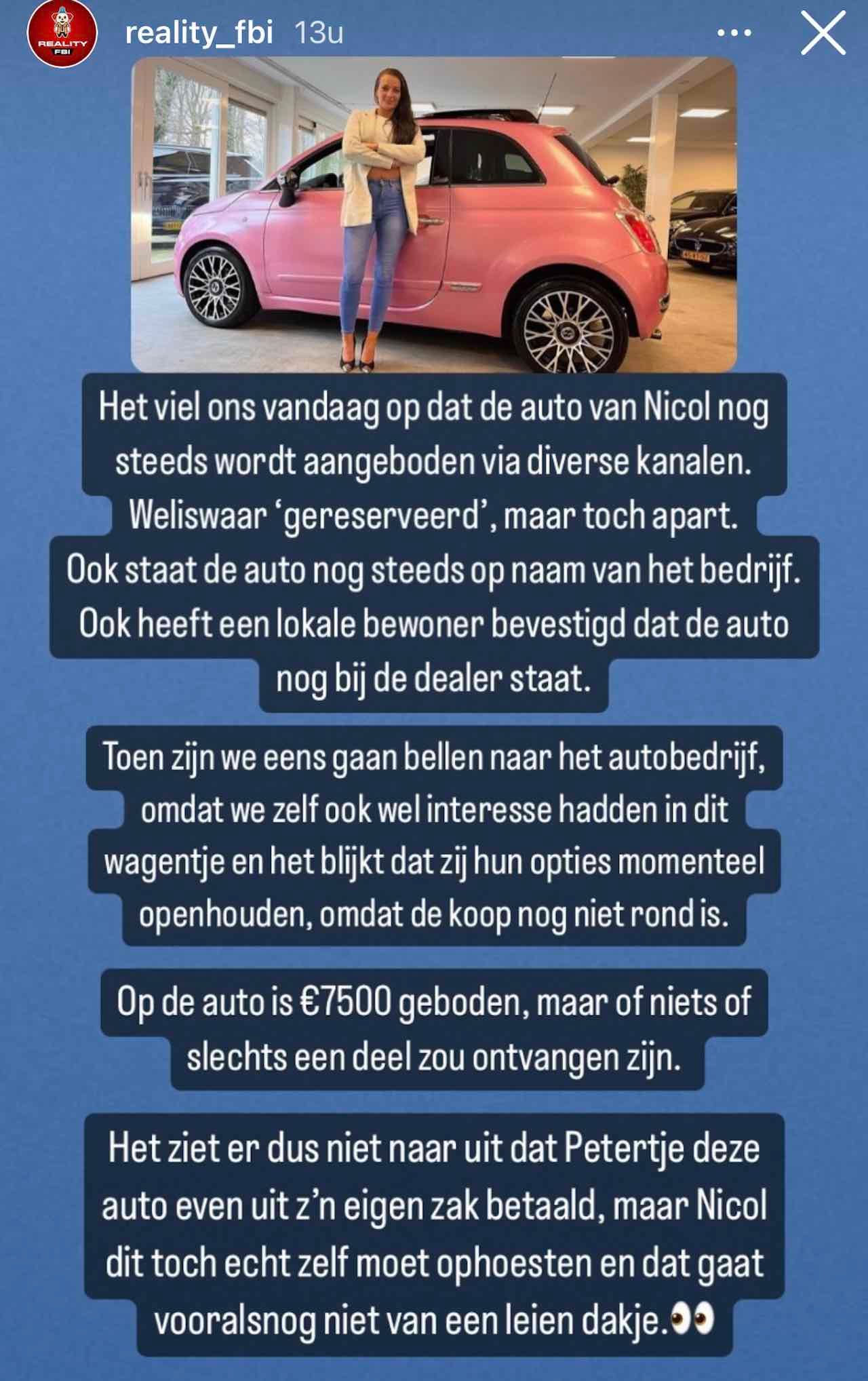 Peter Gillis Laat Nicol Kremers Aan Haar Lot Over