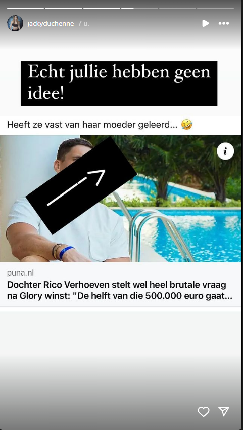Ex-vriendin Rico Verhoeven wordt pislink en haalt uit: 'Kan mij niet ...