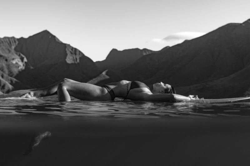FrankieBees mocht even met Devin Brugman het water in