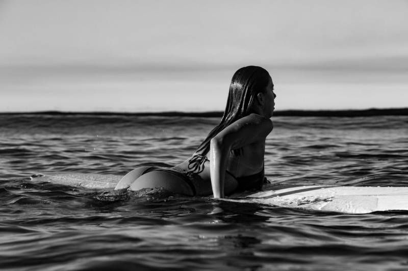 FrankieBees mocht even met Devin Brugman het water in