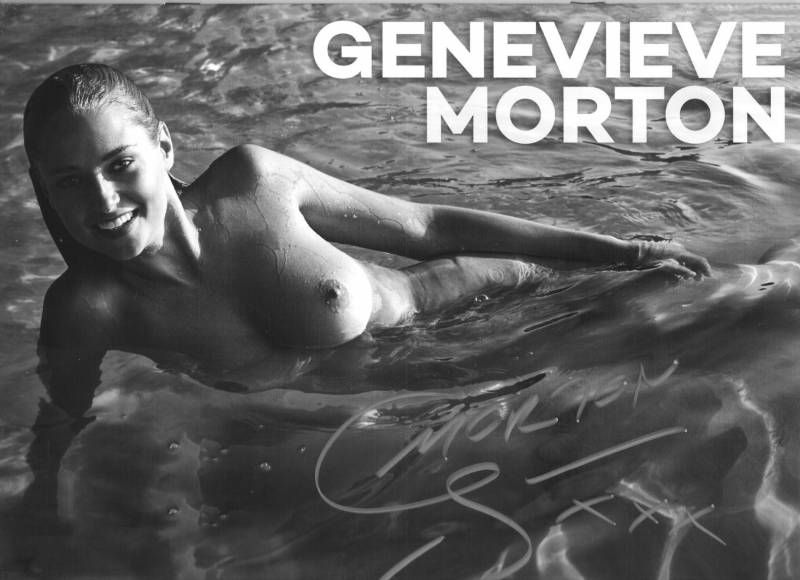 Super sexy Genevieve Morton 2017 kalender