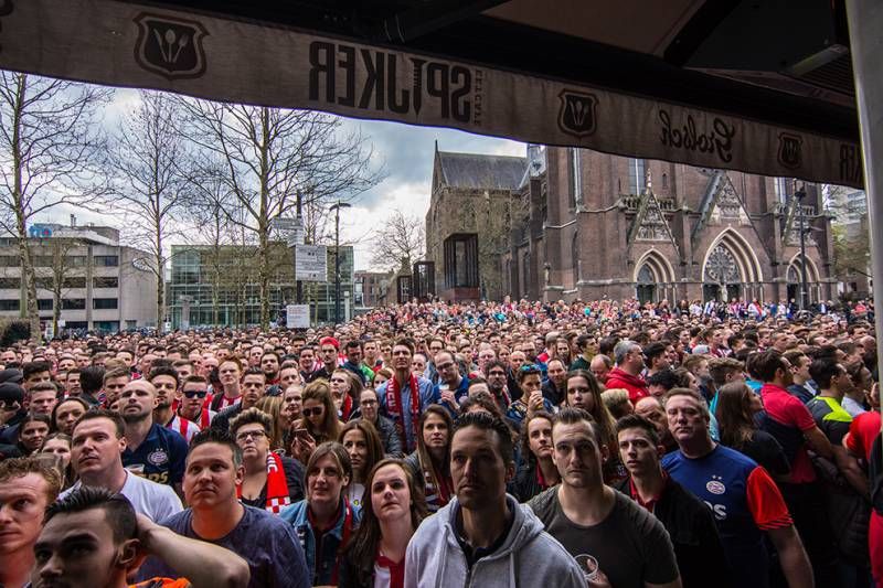 Feest in Eindhoven: Foto's PSV Kampioen 2017/2018