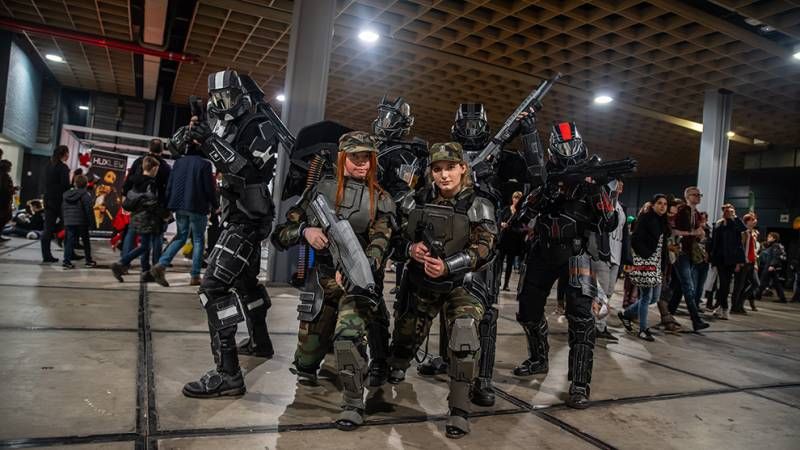 Foto's van Dutch Comic Con 2018 in de Jaarbeurs in Utrecht
