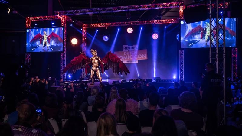 Foto's van Dutch Comic Con 2018 in de Jaarbeurs in Utrecht