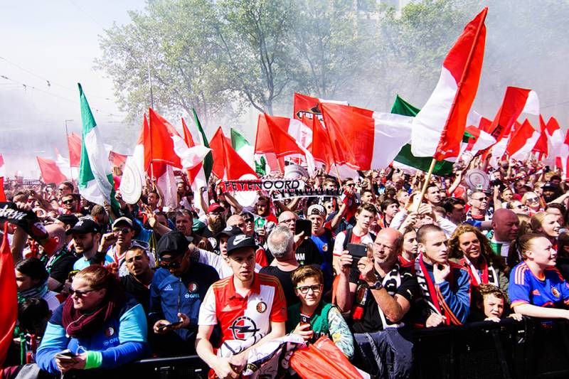 De huldiging van Feyenoord in foto's!
