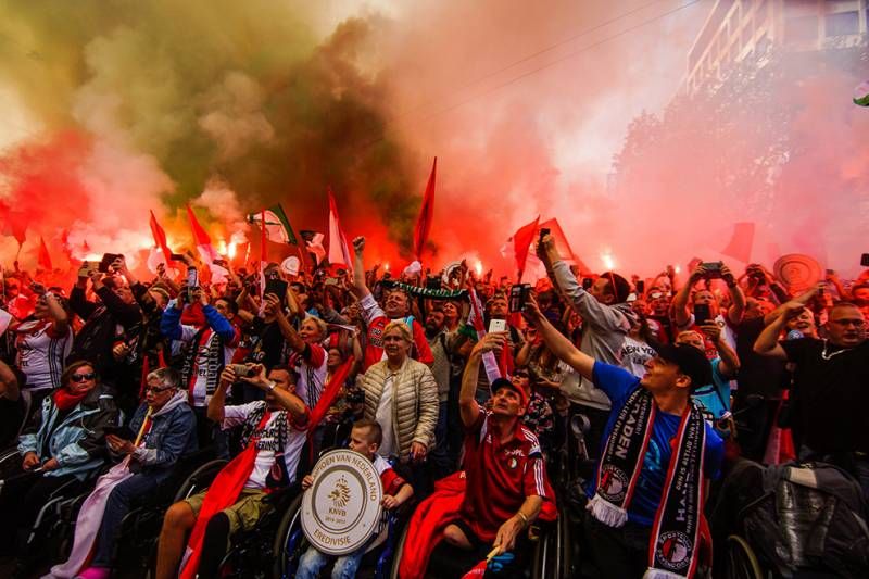 De huldiging van Feyenoord in foto's!