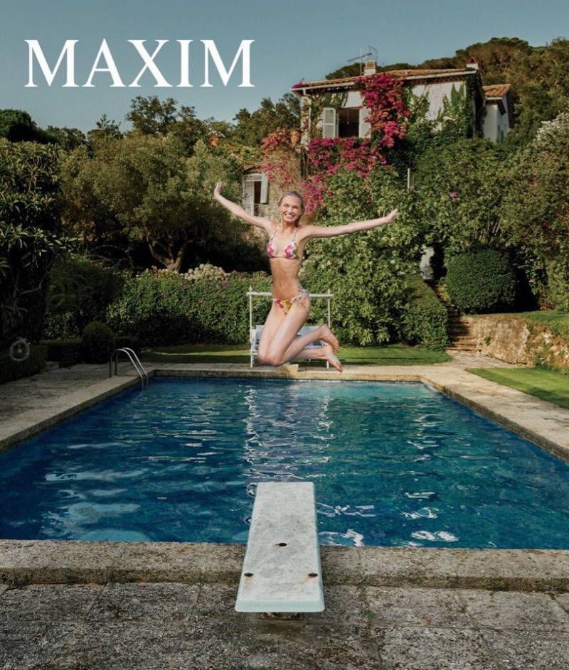 Romee Strijd in de Italiaanse Maxim