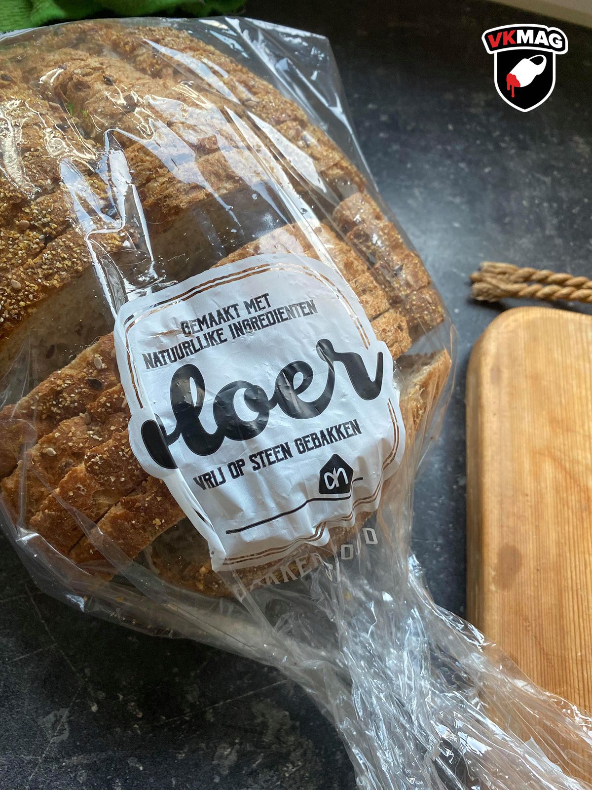 Nee joh, daar staat toch echt "vloerbrood"