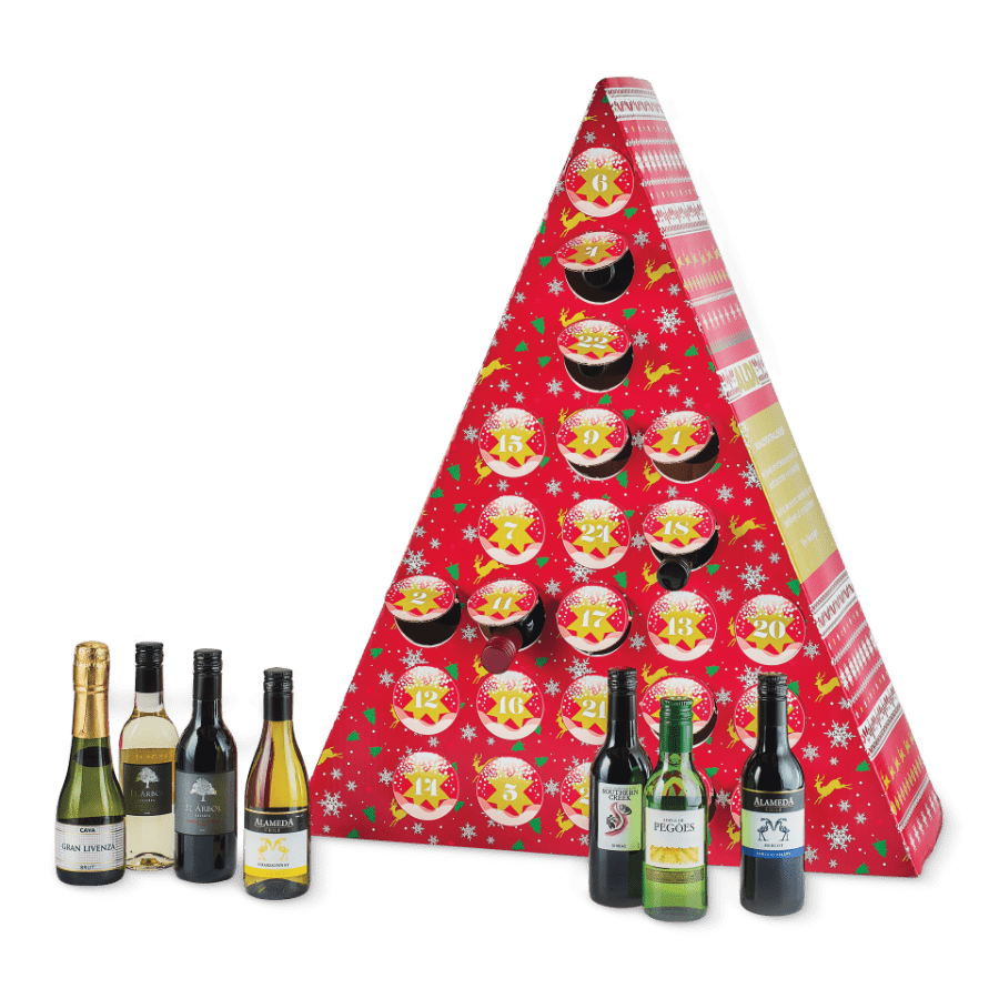 Adventskalender 2021 met wijn en bier bij Aldi