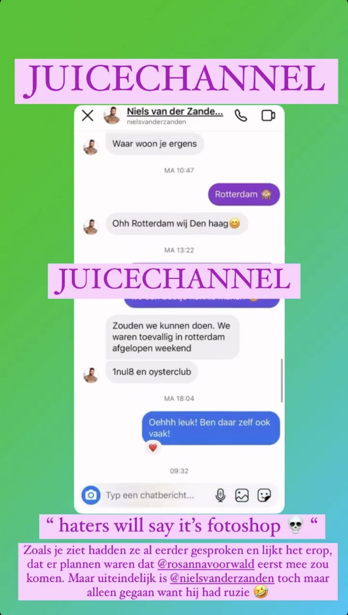 Temptation Island Rosanna en Niels weer uit elkaar, nu definitief!