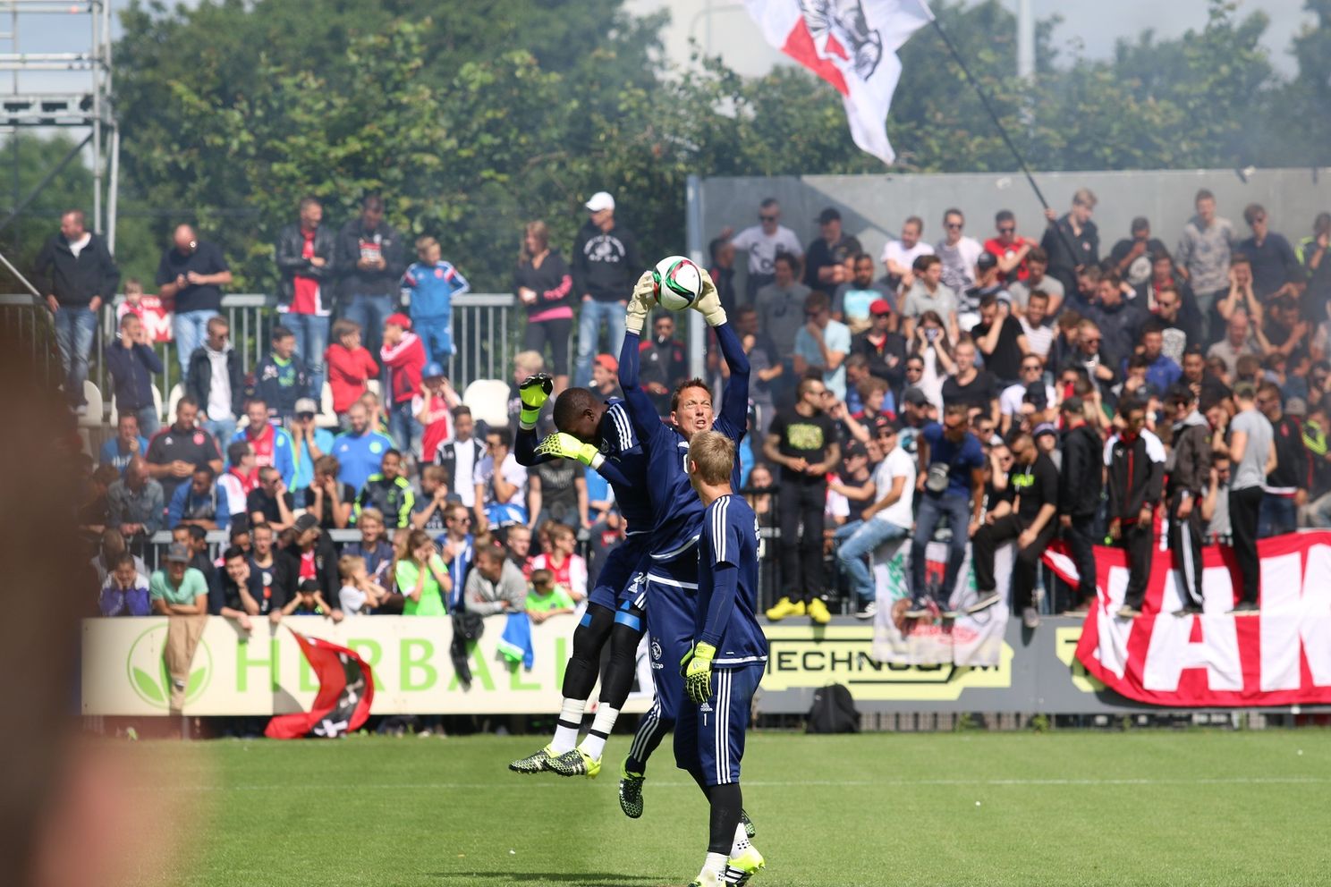 Foto's: Selectie en fans hebben elkaar gemist