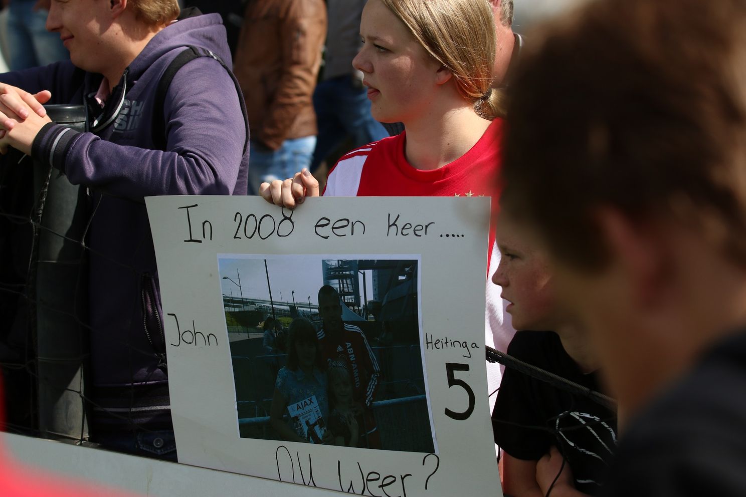 Foto's: Selectie en fans hebben elkaar gemist