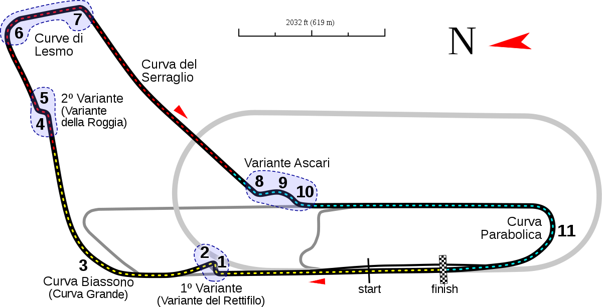 Voorbeschouwing GP Italië | Titelgevecht gaat met extra sprintrace door op stokoud circuit