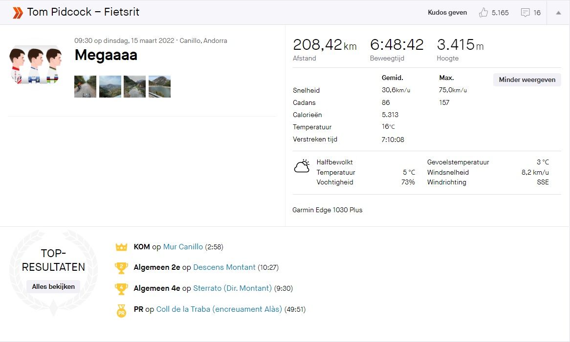Gespot op Strava: Waarom Pidcock in Sanremo gevaarlijke klant is (en nog wat Van der Poel-cijfers!)