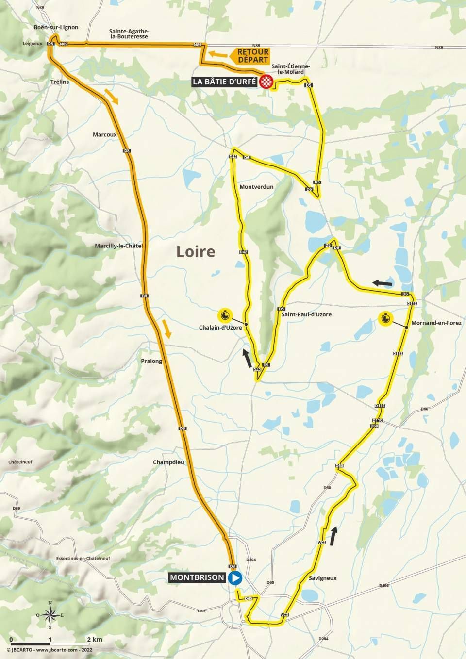 Favorieten etappe 4 Critérium du Dauphiné 2022 | Titanenstrijd met pittige weersomstandigheden