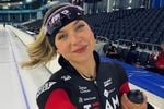 Hollandse schaatsbabe Joy Beune is ook een echte topper in lingerie (foto's)