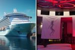 Dit gebeurt er allemaal in de beruchte 'Red Room' van een 'pikante' cruise: "Dynamisch en indrukwekkend!"