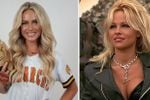 'Knapste softbalspeelster ter wereld' breekt Instagram met Barb Wire-imitatie van Pamela Anderson (foto's)