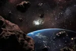 Mensen schrikken zich een hoedje na het zien van verbluffende close-up foto van asteroïde in de ruimte