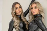 Tweelingzusjes Stephanie en Julia tonen nog eens minimaal gekleed waarom veel mannen stapelzot zijn van hen