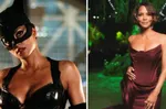 Miauwkes! 'Catwoman' Halle Berry trekt een witte bikini aan en zet al haar rondingen in de kijker