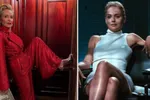 Sharon Stone (67!) doet een sensuele fotoshoot (zonder bh) die verdacht veel aan 'Basic Instinct' doet denken