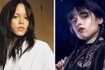 Wednesday-ster Jenna Ortega toont wel héél veel vlees in iets wat een jurk moet voorstellen (foto's)