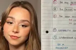 Phoebe gaat viraal met haar bizarre lijst van eisen voor toekomstige dates: "Ze is knettergek!"