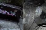 Twee mannen dalen af in griezeligste grot ter wereld genaamd 'Hell Hole Cave', en zijn verbijsterd over wat ze daar vinden
