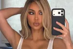 Kim K. een 'godin' genoemd, maar ook bekritiseerd... De reden: een wel héél kleine bikini (foto's)