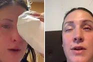 Jennifer wil oogdruppels indoen, maar neemt per ongeluk... een flesje lijm: "Had het voorspeld!"