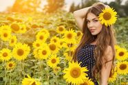 Britse kweker heeft opmerkelijk verzoek: "Houd aub jullie kleren aan in ons zonnebloemenveld!"