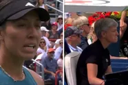 'Grappigste tennismoment ooit' nadat speelsters onderbroken worden door... Cotton Eye Joe