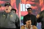Big John Fury breekt het kot af tijdens persconferentie voor gevecht Tommy Fury vs. KSI