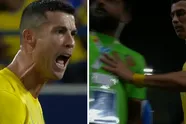 Cristiano Ronaldo gaat helemaal loco en begint te schelden en te duwen: "Word wakker!"