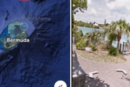 Of je er nu in gelooft of niet, Google Maps toont alleszins een UFO in de lucht boven Bermuda