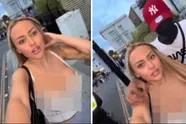 Sympathieke mensen op Nothing Hill Carnival, zeker als je blond en goed 'voorzien' bent