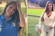 'Knapste voetbalster van Italië' schittert tijdens teambuilding met ploeggenoten in nat T-shirt en bikini
