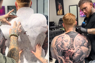 Tatoeage van 50.000 euro zorgt voor flink wat debat op het internet: "Geen enkele tattoo is zoveel waard!"
