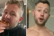 Ryan eet een volledige maand alleen maar pizza, en toont wat het met zijn lichaam deed