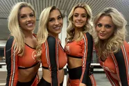 Deze bloedmooie PDC-danseressen hopen samen met 'Dancing Dimi' de show stelen tijdens WK darts (foto's)