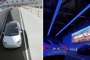 Een kijkje in de waanzinnige ondergrondse Tesla-tunnels van Elon Musk onder Las Vegas