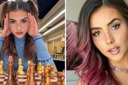 'Heetste schaakspeelster ter wereld' leidt beschamend verlies en... deelt dan nog maar wat snikhete foto's
