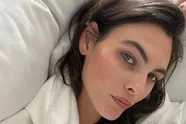 Vittoria, de vriendin van Leonardo DiCaprio, daagt de Instagram-politie uit in een doorschijnend topje (foto's)